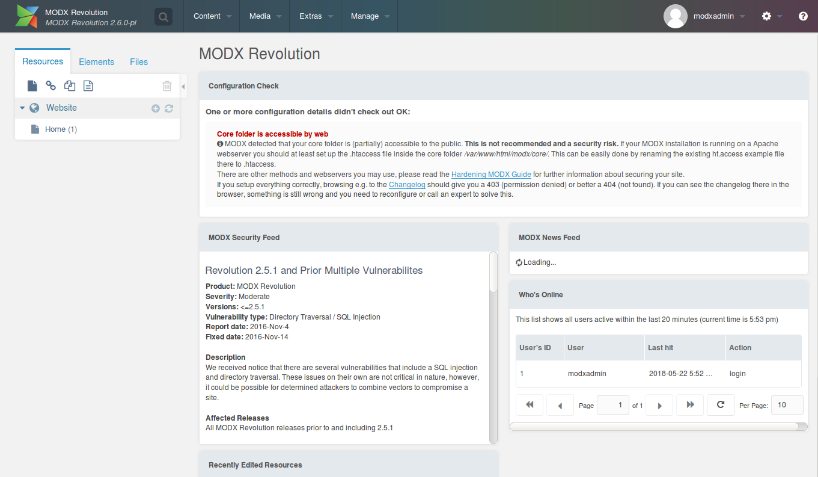 Jak zainstalować MODX CMS na Ubuntu 18.04 LTS
